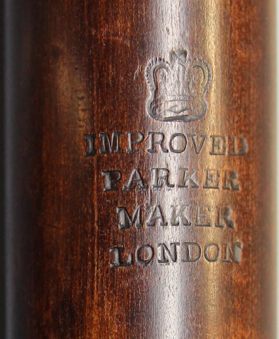 Traversfloete improved Parker Maker London Stempel