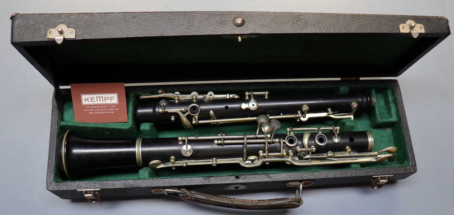 Oboe anonym um 1900